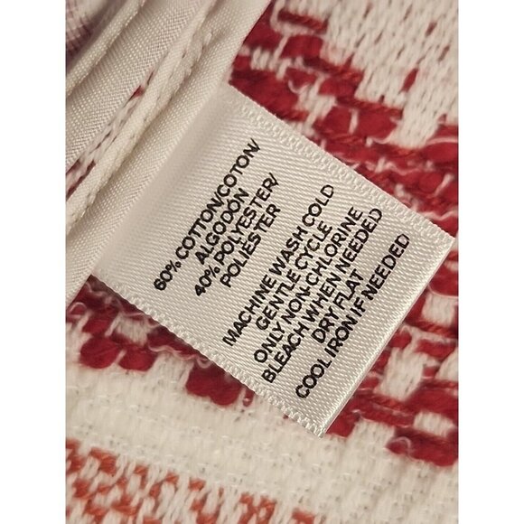 Loft Fiesta Jacket Tweed Blazer Draped Collar Unlined Fringe Trim Womens 2 - Picture 4 of 6